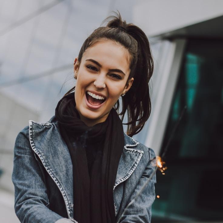 Portrait of Nova Calder, group coordinator and fusion cooking expert